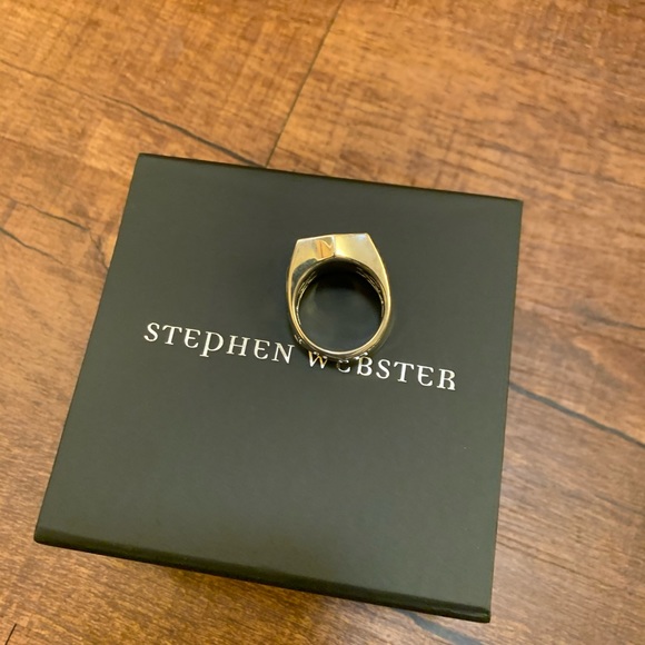 Stephen Webster sterling silver men’s ring - Picture 6 of 8